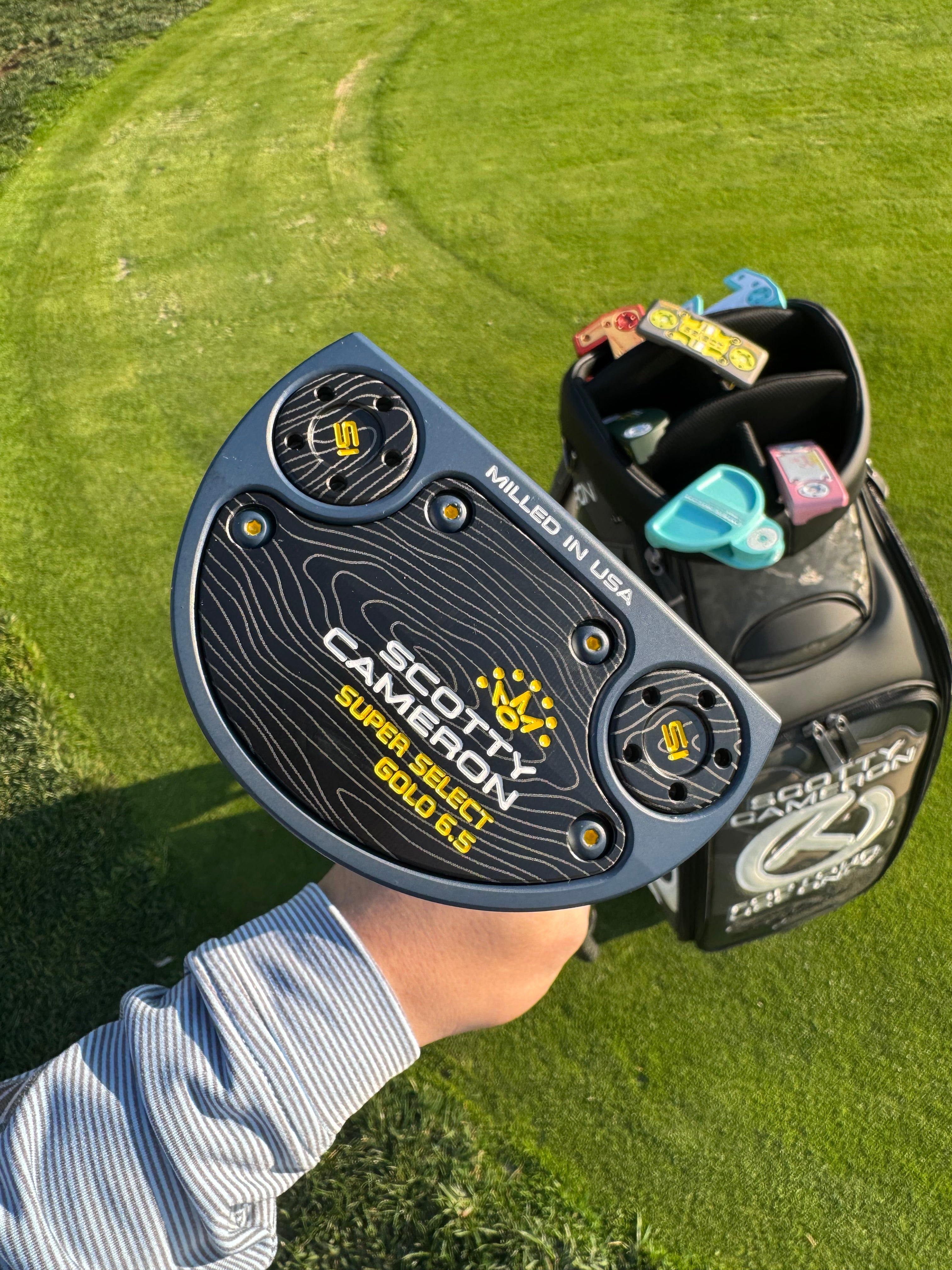 Scotty Cameron 2023 Super Select Golo 6.5 Navy & Black Refinished Putter