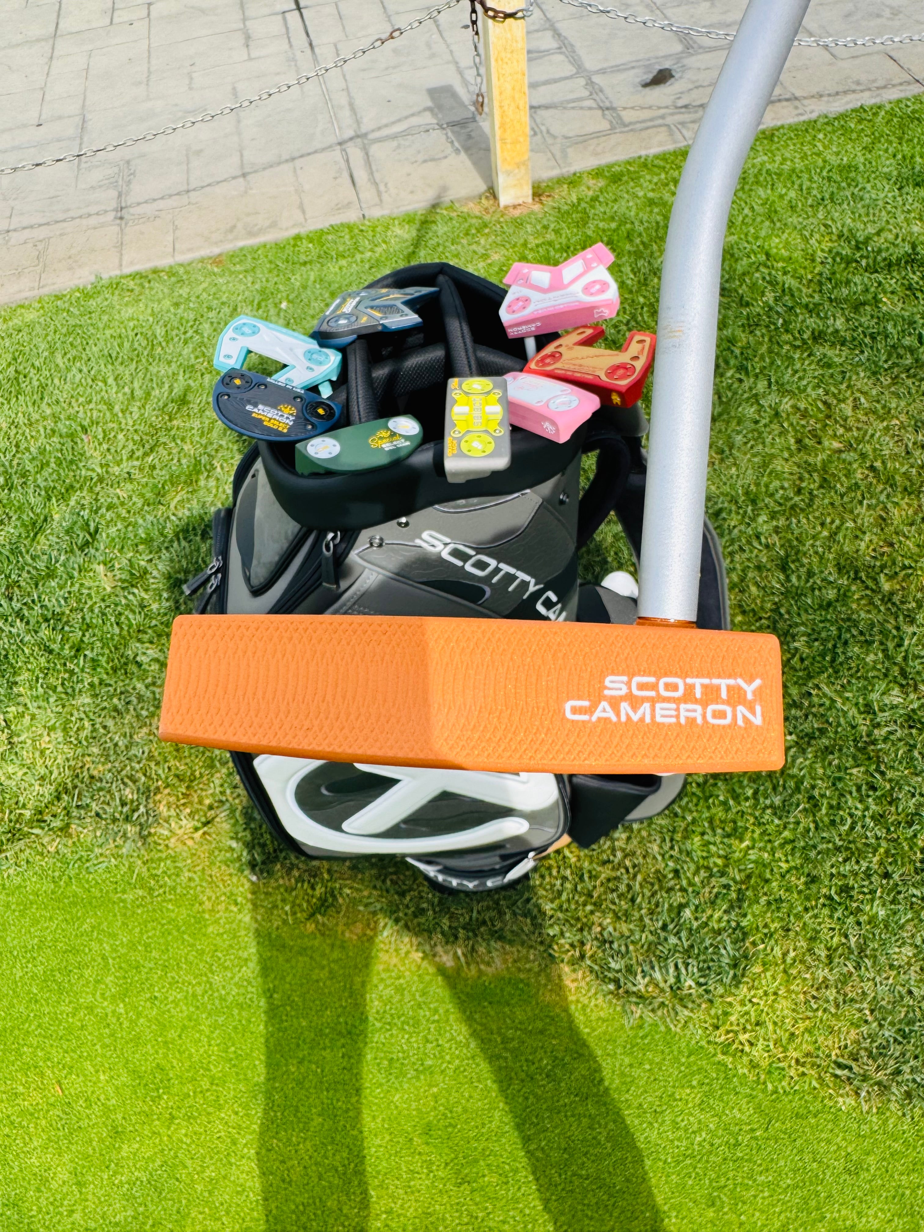 (New) Scotty Cameron 2025 Phantom 5 Orange & Silver Refinished Putter