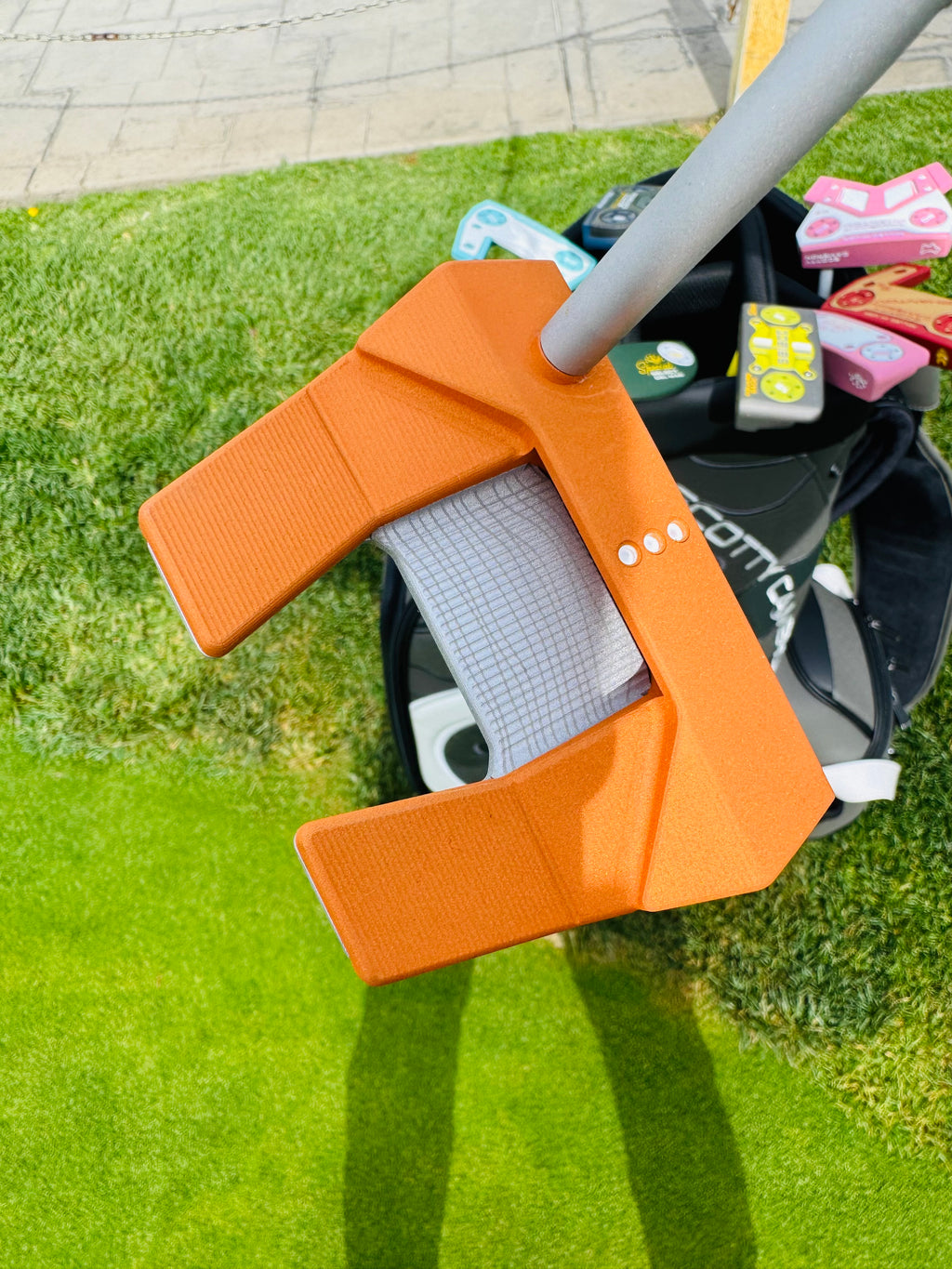 (New) Scotty Cameron 2025 Phantom 5 Orange & Silver Refinished Putter