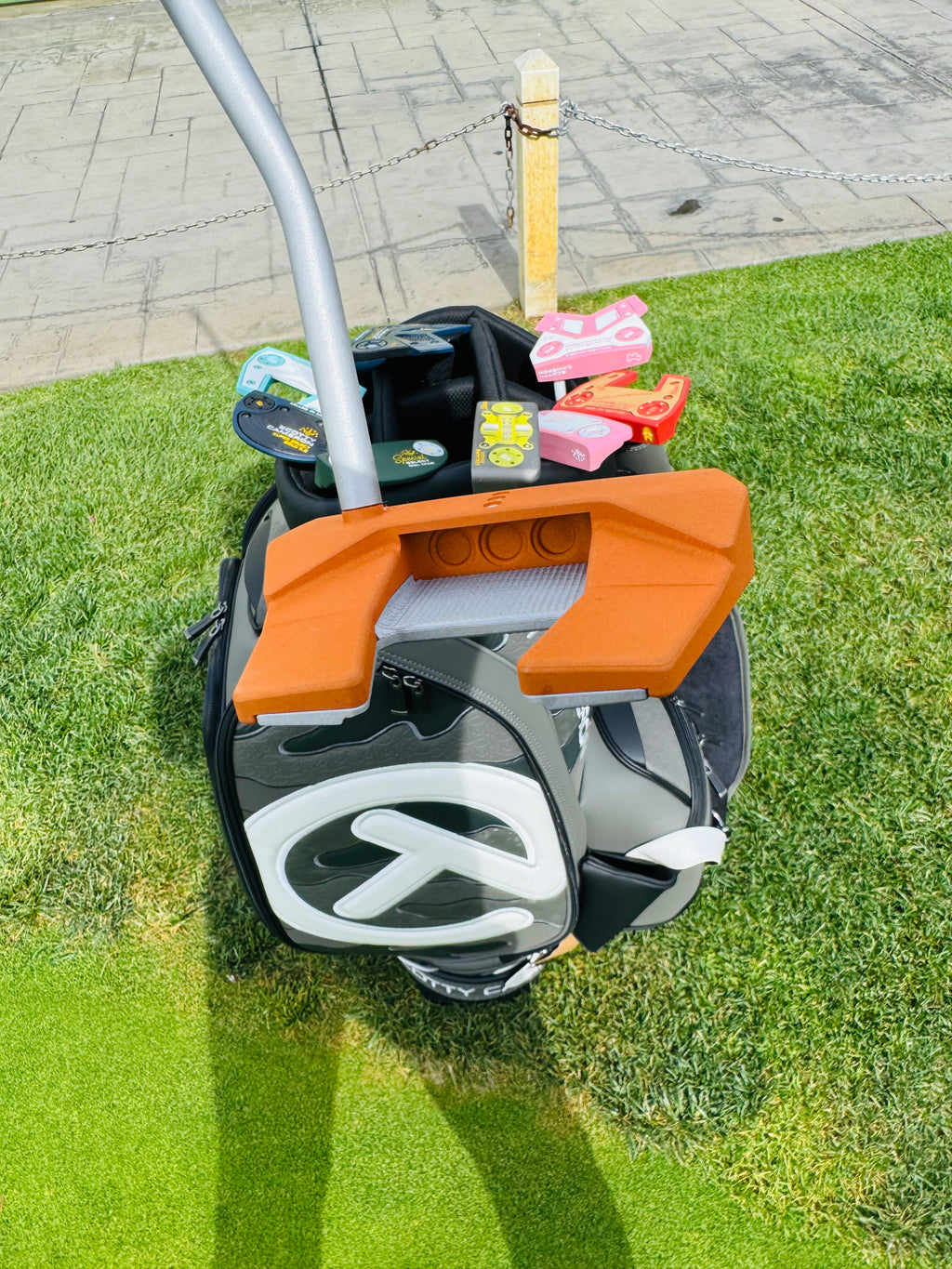 (New) Scotty Cameron 2025 Phantom 5 Orange & Silver Refinished Putter