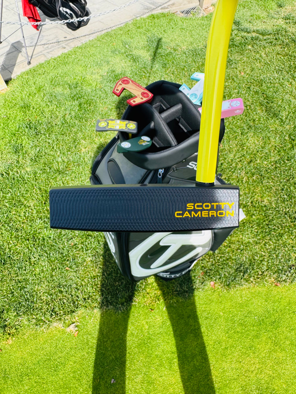 (New) Scotty Cameron 2025 Phantom 5 Black &amp; Yellow Refinished Putter