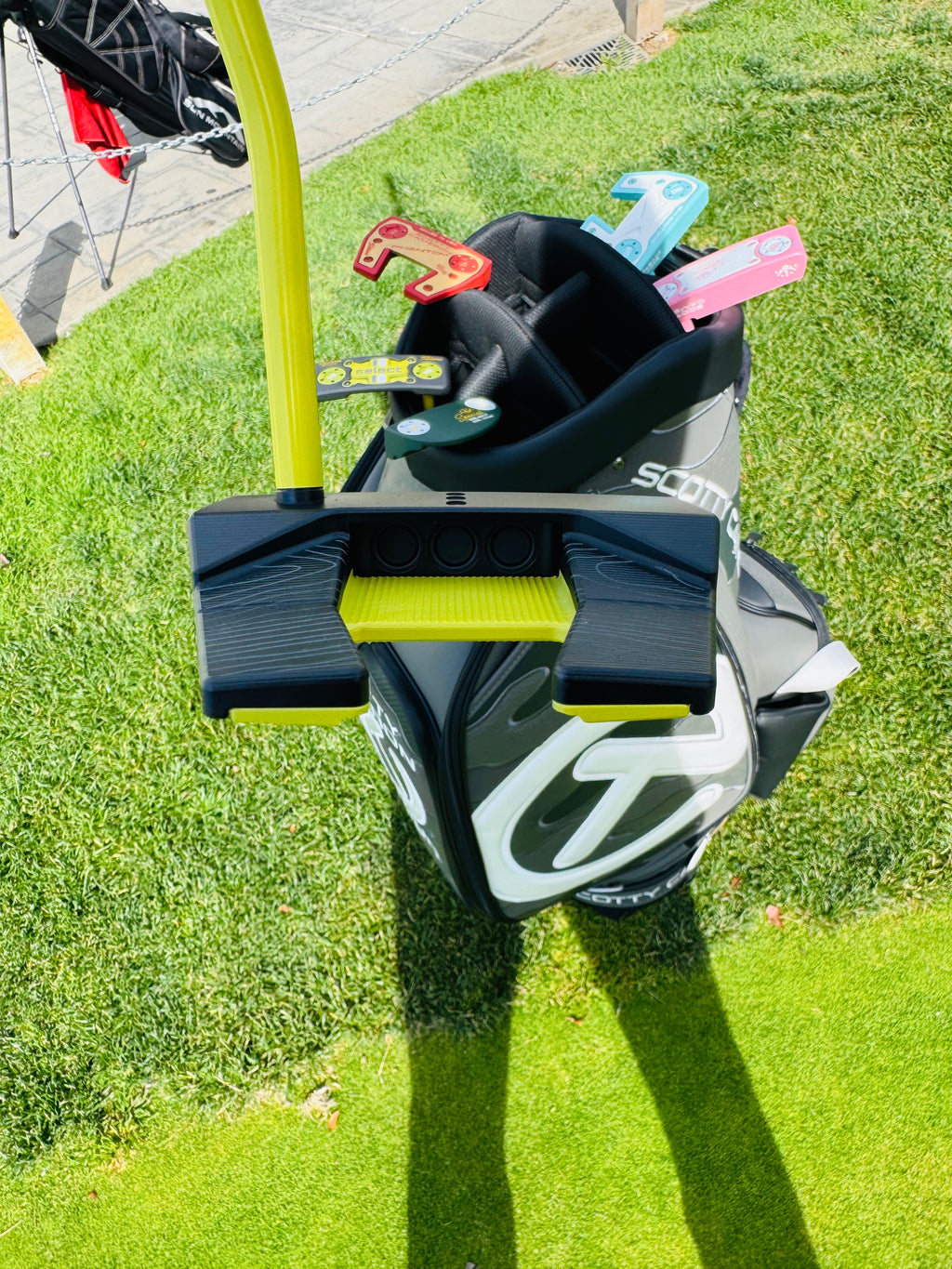 (New) Scotty Cameron 2025 Phantom 5 Black &amp; Yellow Refinished Putter