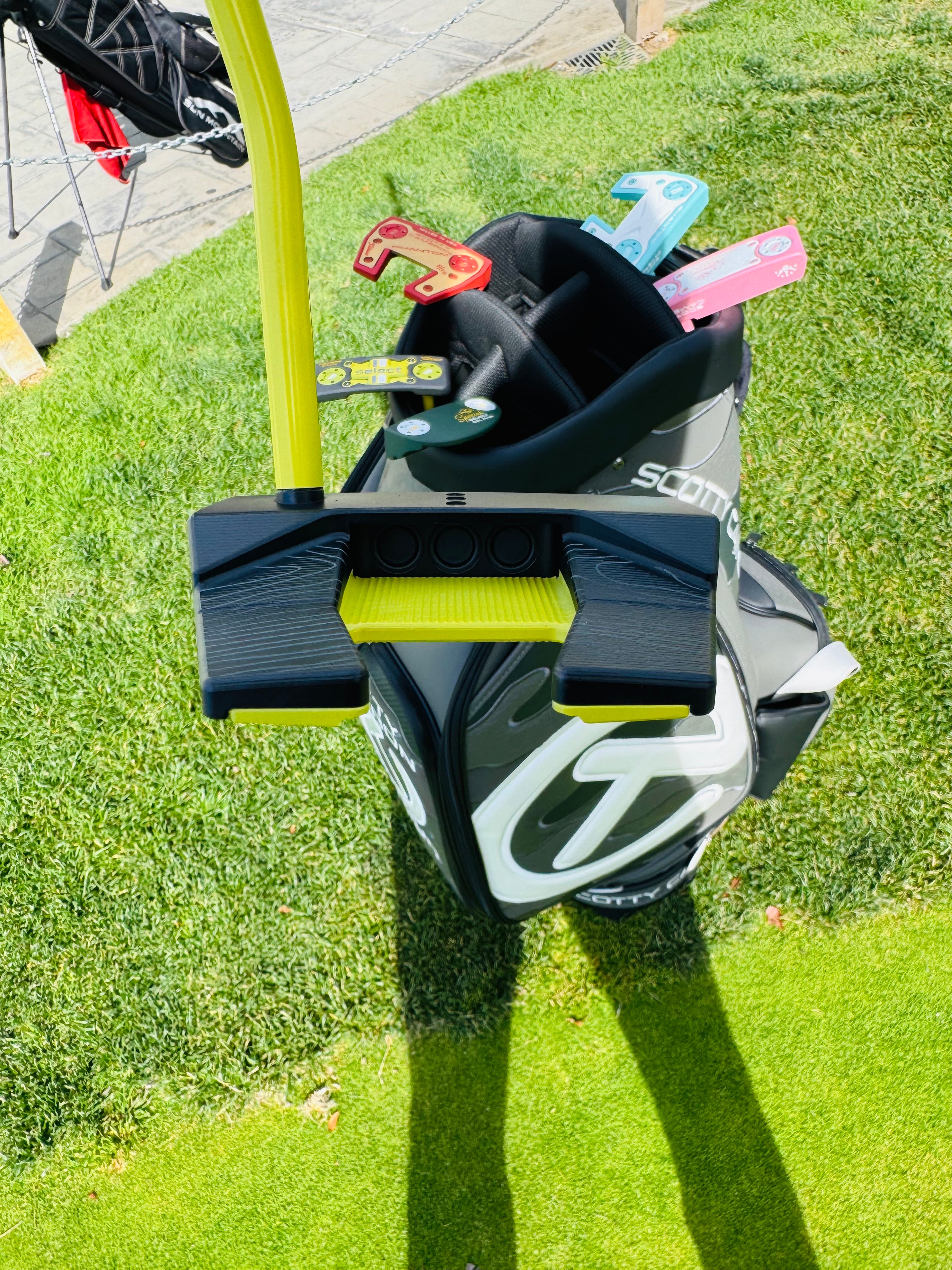 (New) Scotty Cameron 2025 Phantom 5 Black &amp; Yellow Refinished Putter