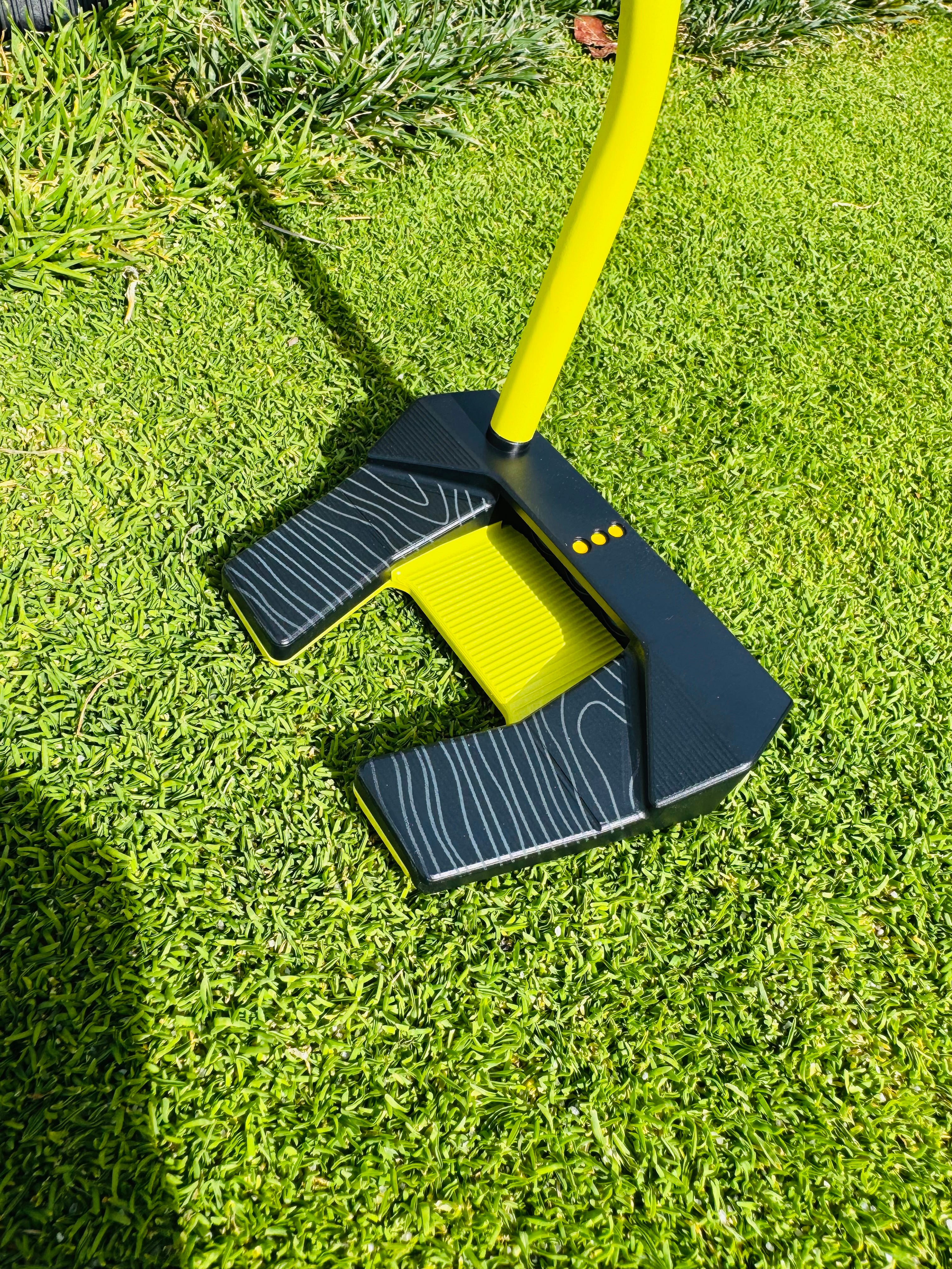 (New) Scotty Cameron 2025 Phantom 5 Black &amp; Yellow Refinished Putter