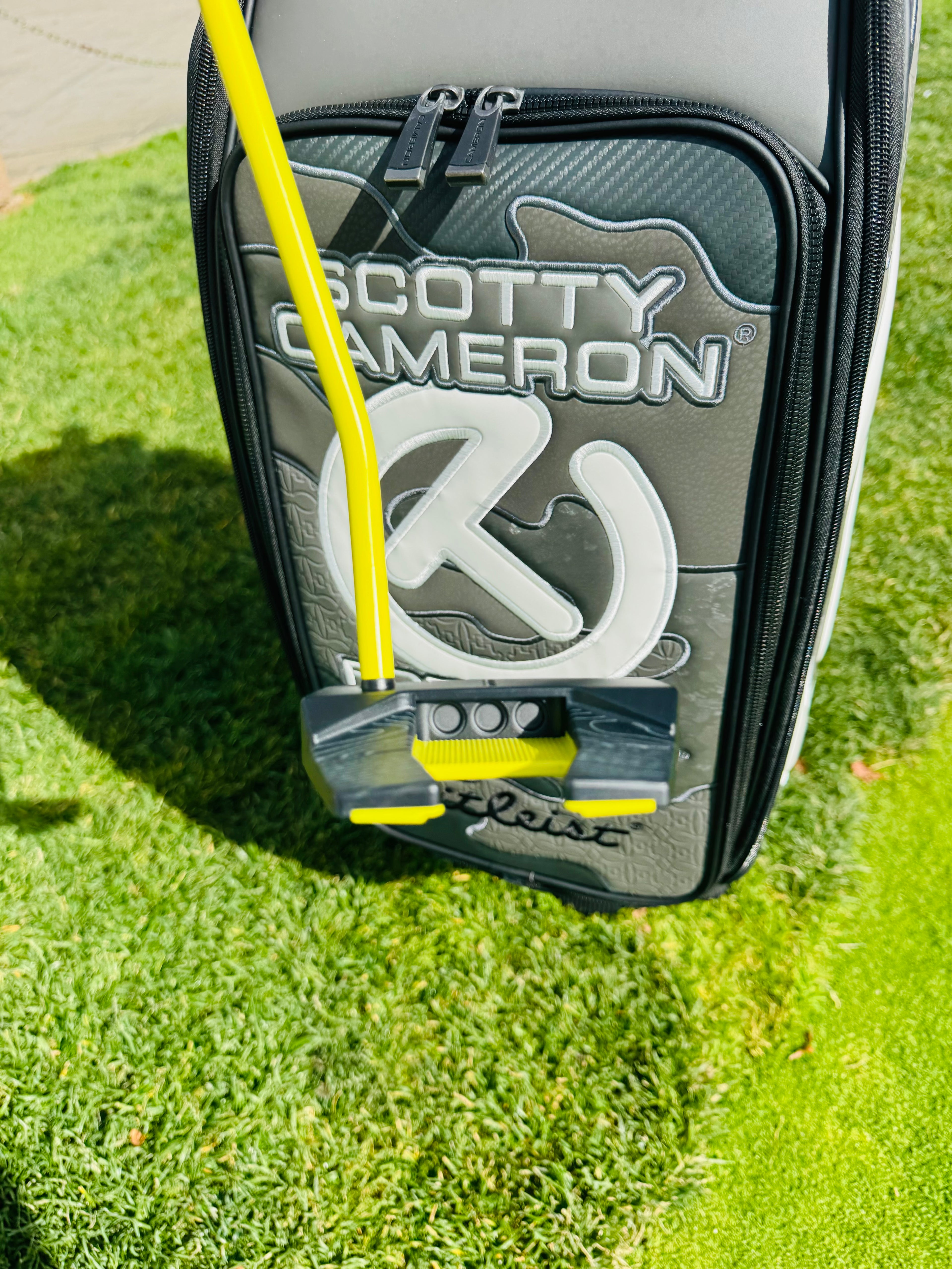 (New) Scotty Cameron 2025 Phantom 5 Black &amp; Yellow Refinished Putter