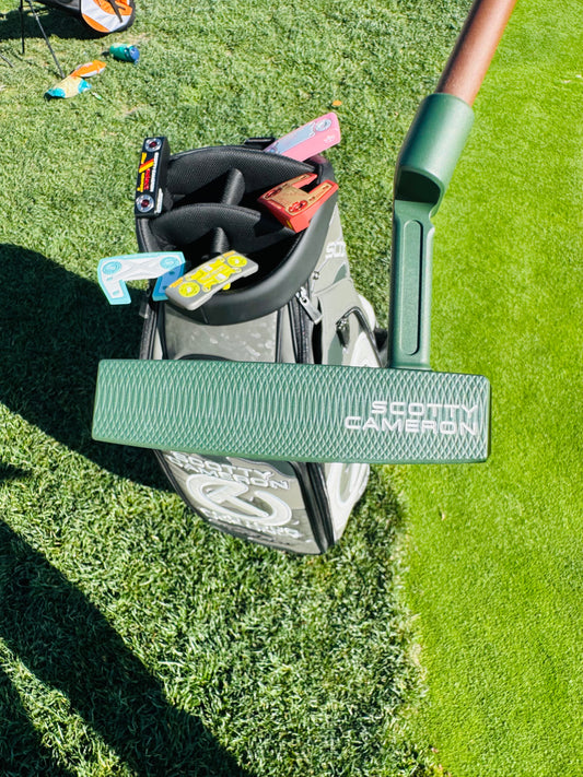 (New) Scotty Cameron 2025 Phantom 7.2 Green & Brown Refinished Putter