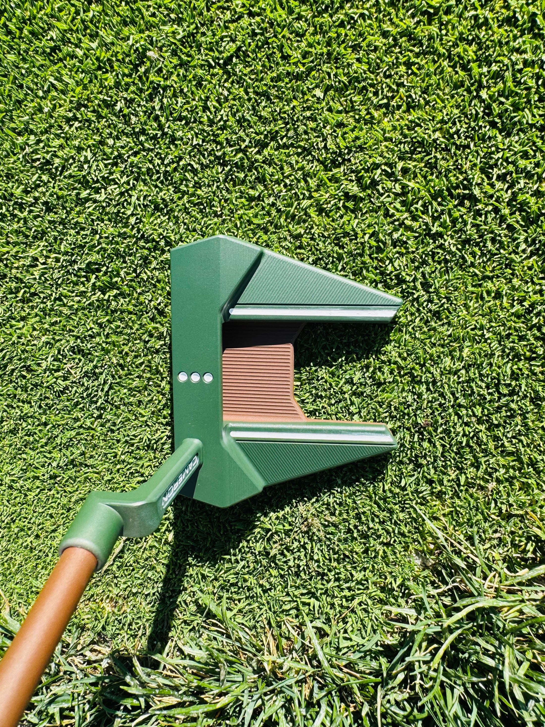 (New) Scotty Cameron 2025 Phantom 7.2 Green & Brown Refinished Putter