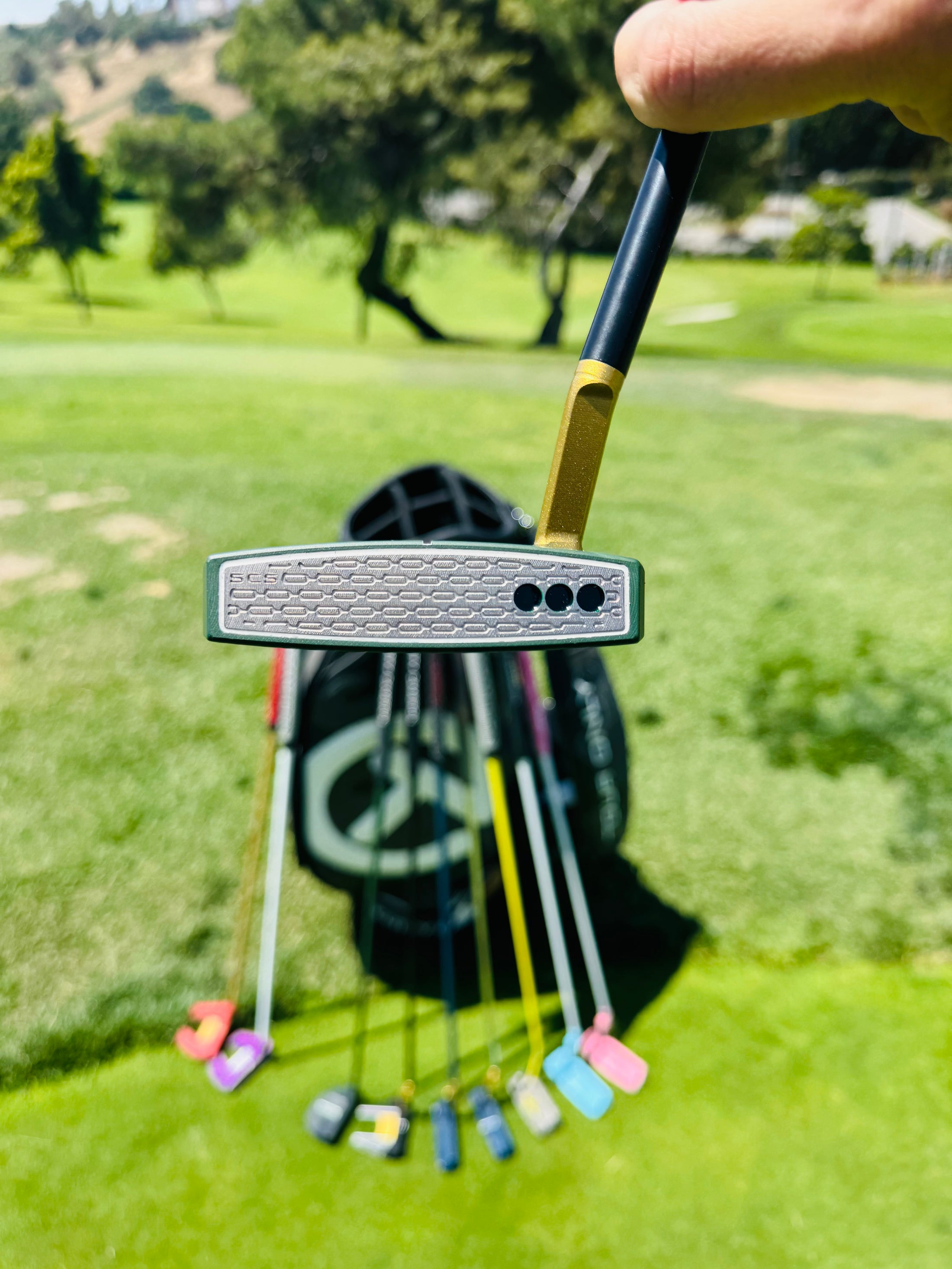 (New) Scotty Cameron 2026 Phantom 7.5 Green & Gold Refinished Putter