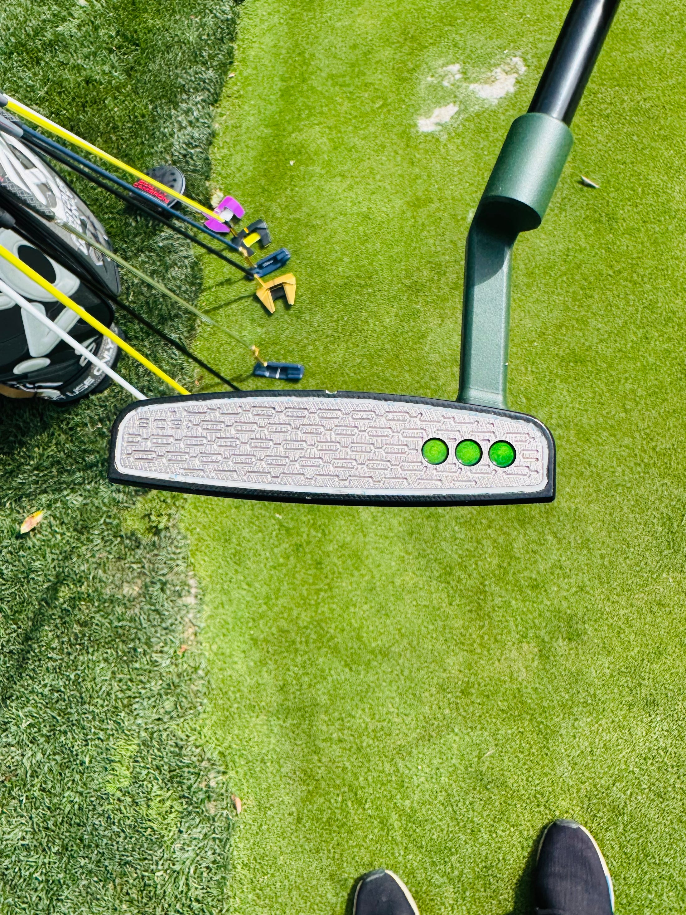 (New) Scotty Cameron 2026 Phantom 9.2R Masters Green & Gloss Black Refinished Putter