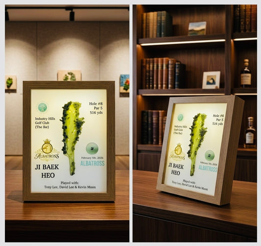 Custom 3D LED Golf Course Frame