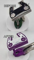 Load and play video in Gallery viewer, Scotty Cameron 2022 Phantom 5.5 Purple & White Refinished Putter
