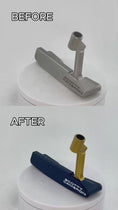 Load and play video in Gallery viewer, (New) Scotty Cameron 2023 Super Select Newport 2 Gold & Navy Refinished

