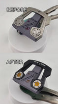 Load and play video in Gallery viewer, (New) Scotty Cameron 2026 Phantom 12 Gloss Black & Yellow Dot Refinished Putter
