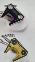 Load and play video in Gallery viewer, (New) Scotty Cameron 2026 Phantom 7.5 Green & Gold Refinished Putter
