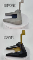 Load and play video in Gallery viewer, (New) Scotty Cameron 2025 Phantom 7.2 Black & Gold Refinished Putter
