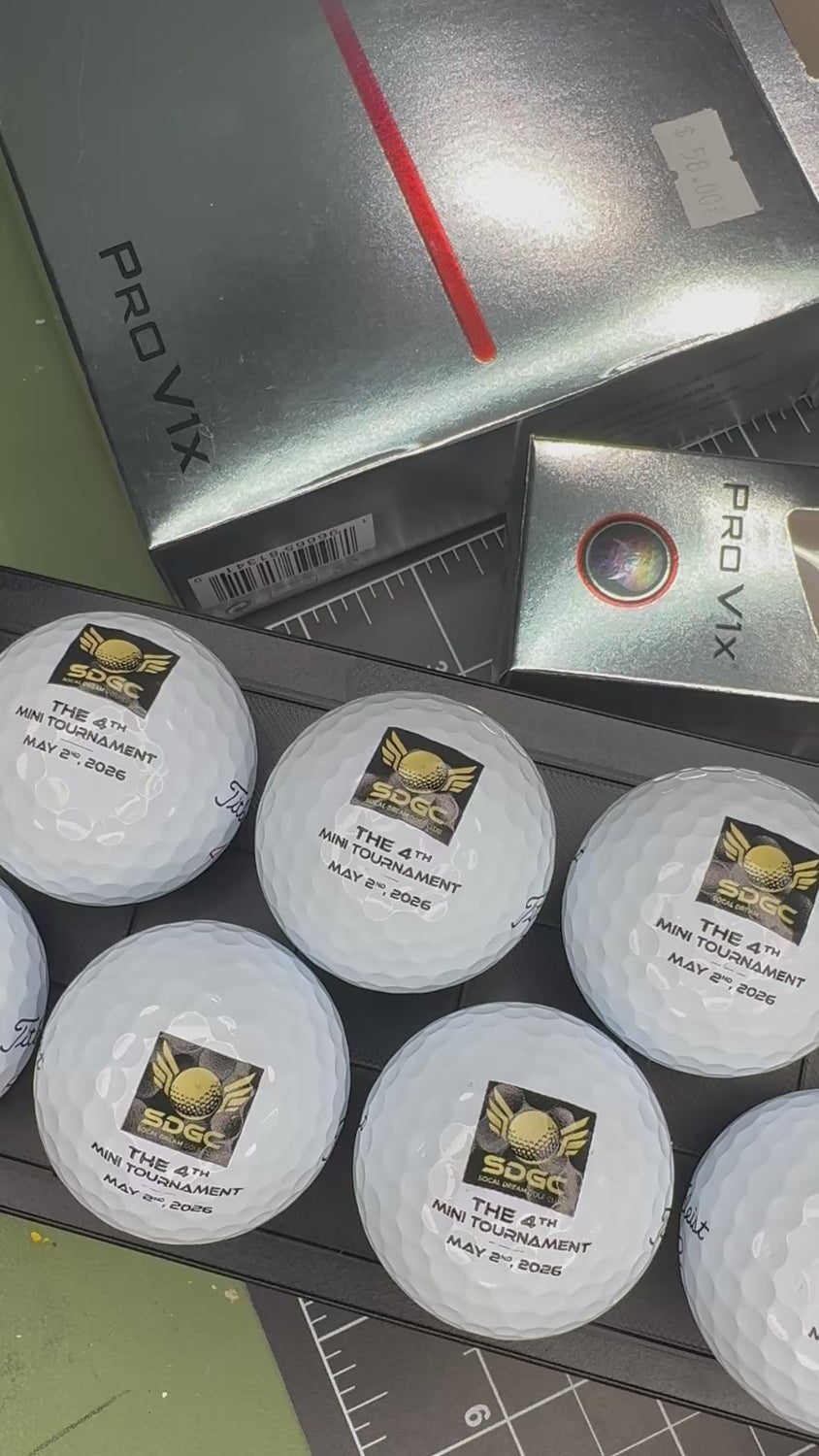 Custom Golf Balls