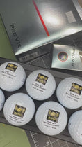 Load and play video in Gallery viewer, Custom Golf Ball Quote Request Registration Fee ($1 per order)
