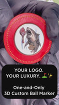 Reproducir el video en la vista de la galería, 3D Custom Golf Ball Marker - Make Your Own 3D Ball Marker
