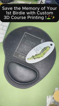 Reproducir el video en la vista de la galería, Custom 3D Course Printing for Your First Birdie
